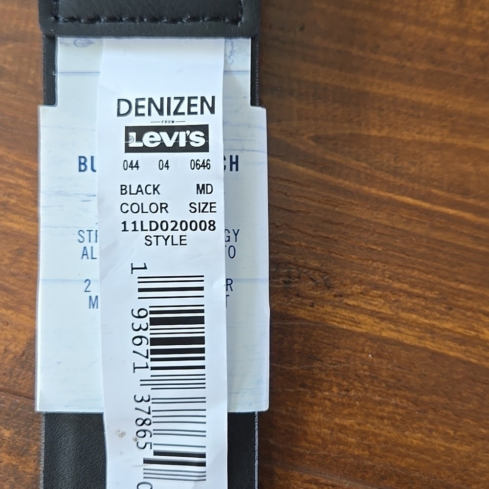 Levi's Black Men's Belt - Picture 7 of 7